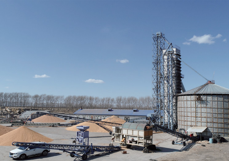 依安縣糧食烘干機(jī)秸稈捆燒熱風(fēng)爐改造項目