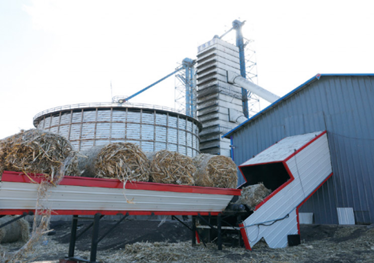 依安縣糧食烘干機(jī)秸稈捆燒熱風(fēng)爐改造項目